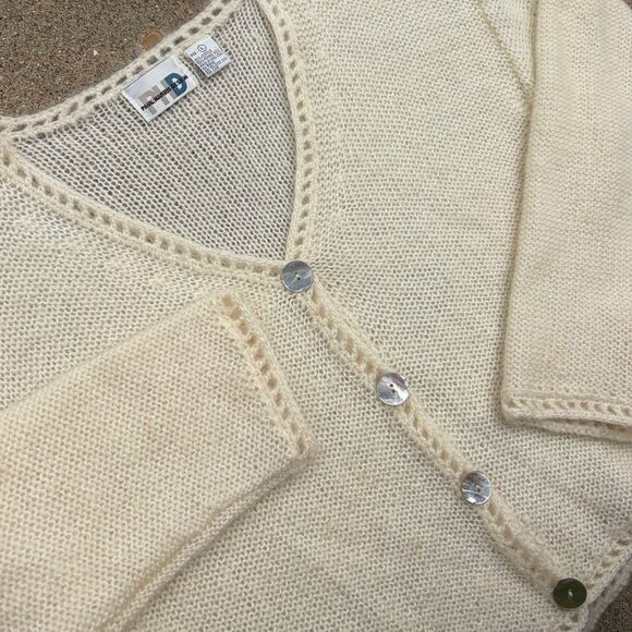Paul Harris Sweaters - Vintage Paul Harris Design Button Up Knit Cardigan Sweater Women's Size M Mohair